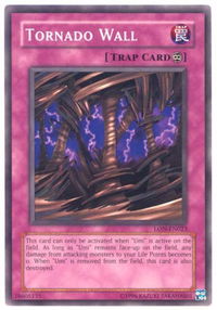 Tornado Wall - Labyrinth of Nightmare (Worldwide English) (LON-EN) #LON-EN023 - Common / Short Print YuGiOh Trading Card