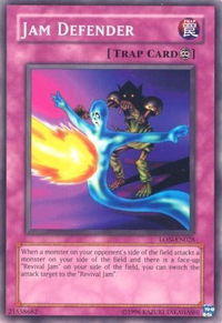 Jam Defender - Labyrinth of Nightmare (Worldwide English) (LON-EN) #LON-EN028 - Common / Short Print YuGiOh Trading Card
