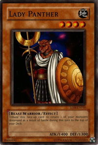 Lady Panther - Labyrinth of Nightmare (Worldwide English) (LON-EN) #LON-EN030 - Common / Short Print YuGiOh Trading Card
