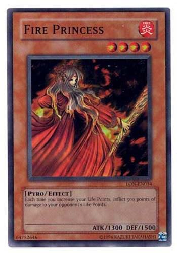 Fire Princess - Labyrinth of Nightmare (Worldwide English) YuGiOh trading card