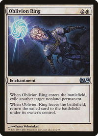 Oblivion Ring - Magic 2012 (M12) (M12) #27 - Uncommon Magic: The Gathering Trading Card
