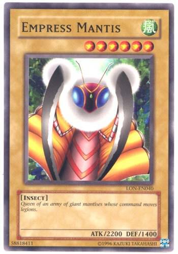 Empress Mantis - Labyrinth of Nightmare (Worldwide English) YuGiOh trading card