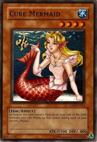 Cure Mermaid - Labyrinth of Nightmare (Worldwide English) (LON-EN) #LON-EN041 - Common / Short Print YuGiOh Trading Card