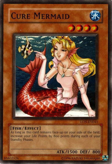 Cure Mermaid - Labyrinth of Nightmare (Worldwide English) YuGiOh trading card
