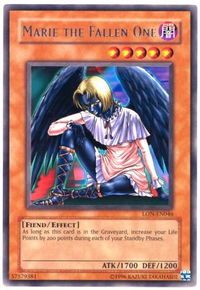 Marie the Fallen One - Labyrinth of Nightmare (Worldwide English) (LON-EN) #LON-EN046 - Rare YuGiOh Trading Card