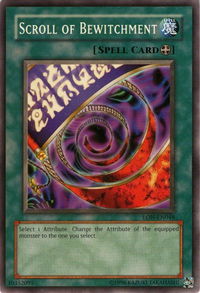 Scroll of Bewitchment - Labyrinth of Nightmare (Worldwide English) (LON-EN) #LON-EN048 - Common / Short Print YuGiOh Trading Card