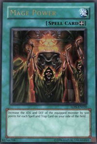 Mage Power - Labyrinth of Nightmare (Worldwide English) (LON-EN) #LON-EN050 - Ultra Rare YuGiOh Trading Card