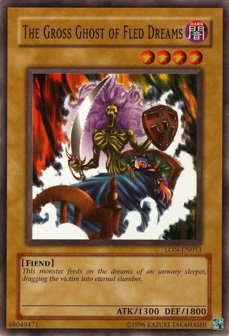 The Gross Ghost of Fled Dreams - Labyrinth of Nightmare (Worldwide English) YuGiOh trading card