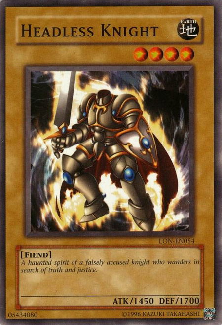 Headless Knight - Labyrinth of Nightmare (Worldwide English) YuGiOh trading card