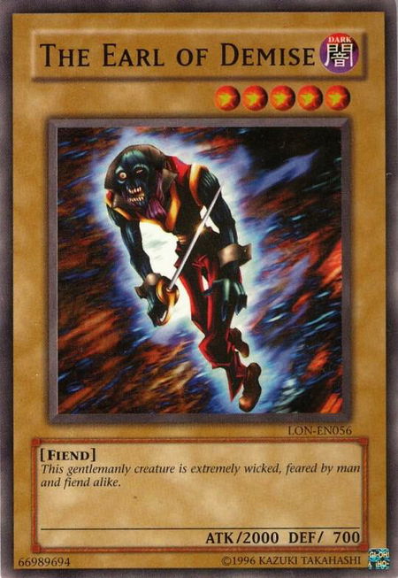 The Earl of Demise - Labyrinth of Nightmare (Worldwide English) YuGiOh trading card