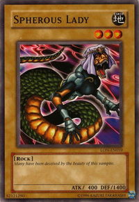 Spherous Lady - Labyrinth of Nightmare (Worldwide English) (LON-EN) #LON-EN059 - Common / Short Print YuGiOh Trading Card
