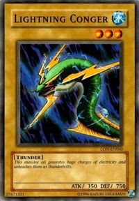 Lightning Conger - Labyrinth of Nightmare (Worldwide English) (LON-EN) #LON-EN060 - Common / Short Print YuGiOh Trading Card