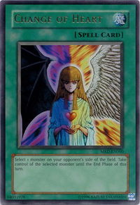 Change of Heart - Metal Raiders (Worldwide English) (MRD-EN) #MRD-EN060 - Ultra Rare YuGiOh Trading Card