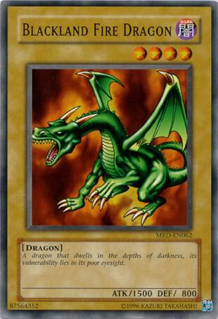 Blackland Fire Dragon trading card from Metal Raiders (Worldwide English) Blackland Fire Dragon - Metal Raiders (Worldwide English) YuGiOh trading card