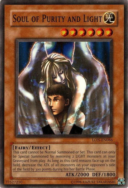 Soul of Purity and Light - Labyrinth of Nightmare (Worldwide English) YuGiOh trading card