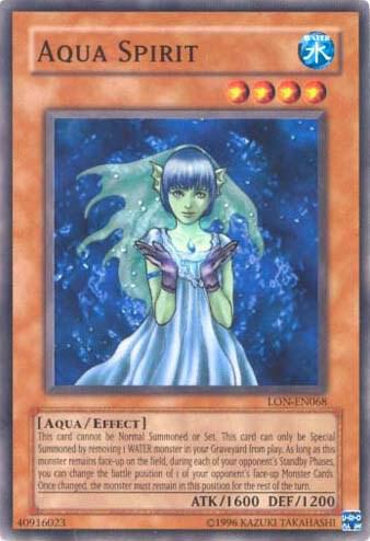 Aqua Spirit - Labyrinth of Nightmare (Worldwide English) YuGiOh trading card