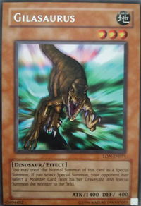 Gilasaurus - Labyrinth of Nightmare (Worldwide English) (LON-EN) #LON-EN071 - Rare YuGiOh Trading Card