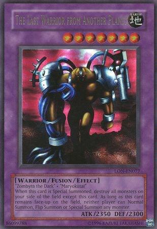 The Last Warrior from Another Planet - Labyrinth of Nightmare (Worldwide English) YuGiOh trading card