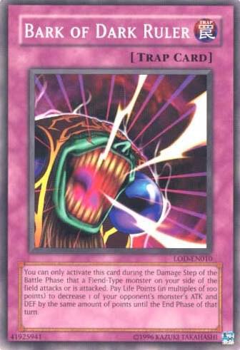 Bark of Dark Ruler - Legacy of Darkness (Worldwide English) YuGiOh trading card