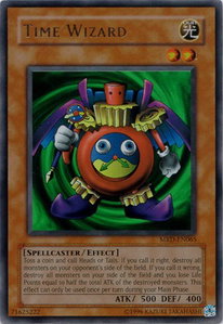 Time Wizard - Metal Raiders (Worldwide English) (MRD-EN) #MRD-EN065 - Ultra Rare YuGiOh Trading Card