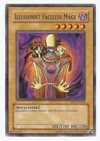 Illusionist Faceless Mage - Metal Raiders (Worldwide English) (MRD-EN) #MRD-EN068 - Common / Short Print YuGiOh Trading Card