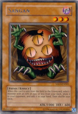 Sangan - Metal Raiders (Worldwide English) YuGiOh trading card