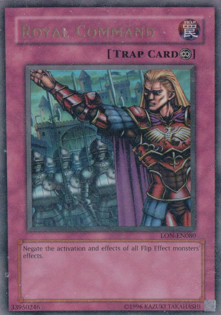 Royal Command - Labyrinth of Nightmare (Worldwide English) YuGiOh trading card