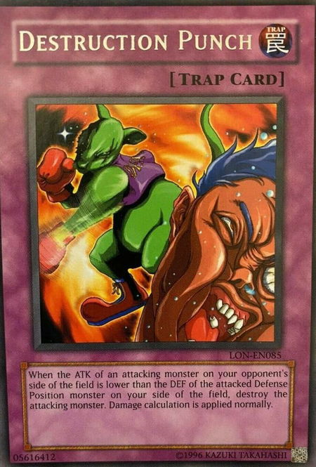 Destruction Punch - Labyrinth of Nightmare (Worldwide English) YuGiOh trading card