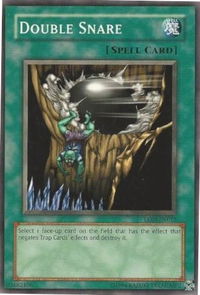 Double Snare - Legacy of Darkness (Worldwide English) (LOD-EN) #LOD-EN015 - Common / Short Print YuGiOh Trading Card