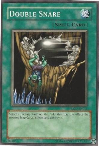 Double Snare - Legacy of Darkness (Worldwide English) YuGiOh trading card