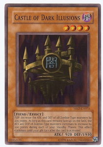 Castle of Dark Illusions - Metal Raiders (Worldwide English) (MRD-EN) #MRD-EN073 - Common / Short Print YuGiOh Trading Card