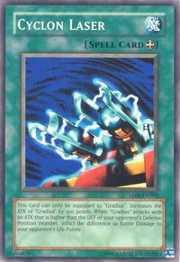 Cyclon Laser - Labyrinth of Nightmare (Worldwide English) (LON-EN) #LON-EN095 - Common / Short Print YuGiOh Trading Card