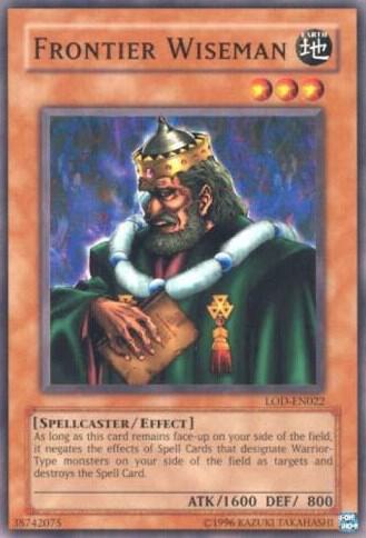Frontier Wiseman - Legacy of Darkness (Worldwide English) YuGiOh trading card
