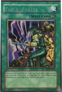 The A. Forces - Legacy of Darkness (Worldwide English) (LOD-EN) #LOD-EN027 - Rare YuGiOh Trading Card