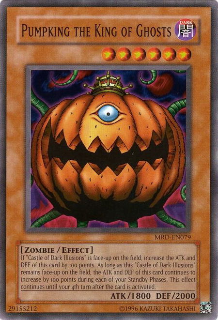 Pumpking the King of Ghosts - Metal Raiders (Worldwide English) YuGiOh trading card