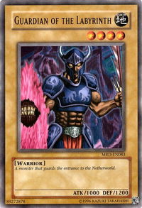 Guardian of the Labyrinth - Metal Raiders (Worldwide English) (MRD-EN) #MRD-EN083 - Common / Short Print YuGiOh Trading Card