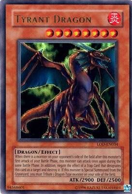 Tyrant Dragon - Legacy of Darkness (Worldwide English) YuGiOh trading card