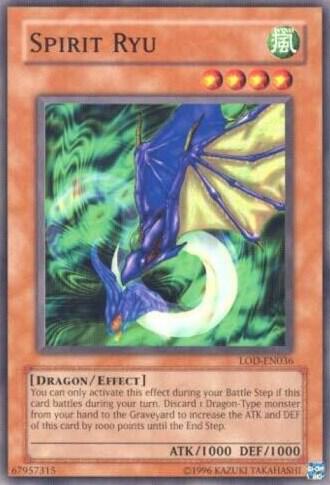 Spirit Ryu - Legacy of Darkness (Worldwide English) YuGiOh trading card