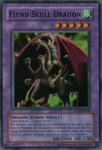 Fiend Skull Dragon - Legacy of Darkness (Worldwide English) (LOD-EN) #LOD-EN039 - Super Rare YuGiOh Trading Card
