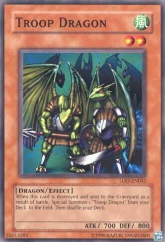 Troop Dragon - Legacy of Darkness (Worldwide English) YuGiOh trading card