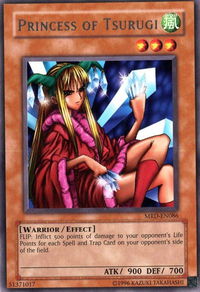 Princess of Tsurugi - Metal Raiders (Worldwide English) (MRD-EN) #MRD-EN086 - Rare YuGiOh Trading Card