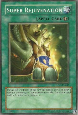Super Rejuvenation - Legacy of Darkness (Worldwide English) YuGiOh trading card