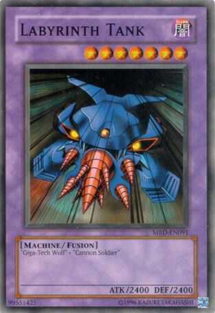Labyrinth Tank trading card from Metal Raiders (Worldwide English) Labyrinth Tank - Metal Raiders (Worldwide English) YuGiOh trading card