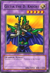 Giltia the D. Knight - Metal Raiders (Worldwide English) (MRD-EN) #MRD-EN094 - Common / Short Print YuGiOh Trading Card