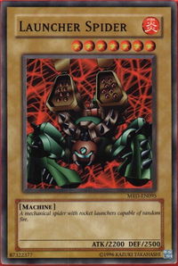 Launcher Spider - Metal Raiders (Worldwide English) (MRD-EN) #MRD-EN095 - Common / Short Print YuGiOh Trading Card