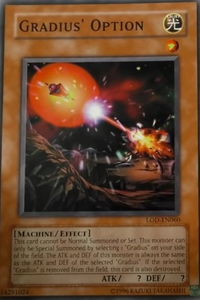 Gradius' Option - Legacy of Darkness (Worldwide English) (LOD-EN) #LOD-EN060 - Common / Short Print YuGiOh Trading Card