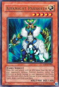 Airknight Parshath - Legacy of Darkness (Worldwide English) (LOD-EN) #LOD-EN062 - Ultra Rare YuGiOh Trading Card