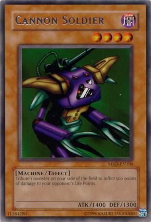 Cannon Soldier - Metal Raiders (Worldwide English) YuGiOh trading card