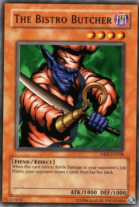 The Bistro Butcher - Metal Raiders (Worldwide English) YuGiOh trading card