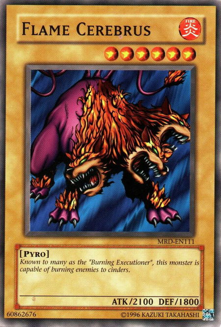 Flame Cerebrus - Metal Raiders (Worldwide English) YuGiOh trading card